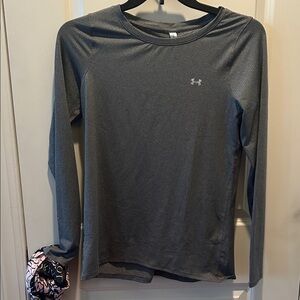 Under Armour Long Sleeve Athletic Fitted Shirt Heat Gear M
